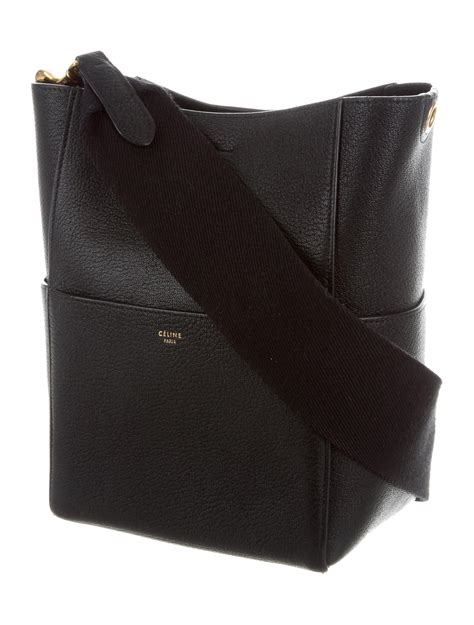 celine seau sangle bag price|celine sangle small.